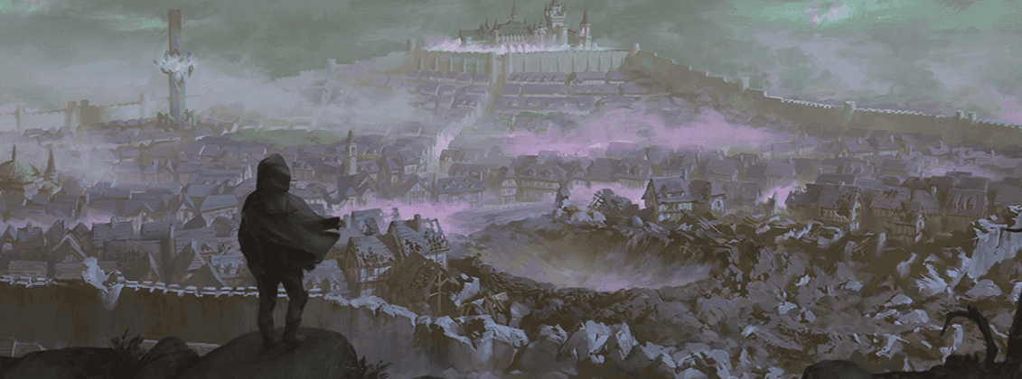 Artwork for Dungeons of Drakkenheim, an online D&D 5e tabletop role-playing game